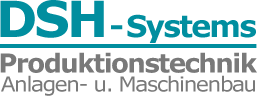 DSH Produktionstechnik Logo - Anlagenbau, Maschinenbau, Antriebstechnik